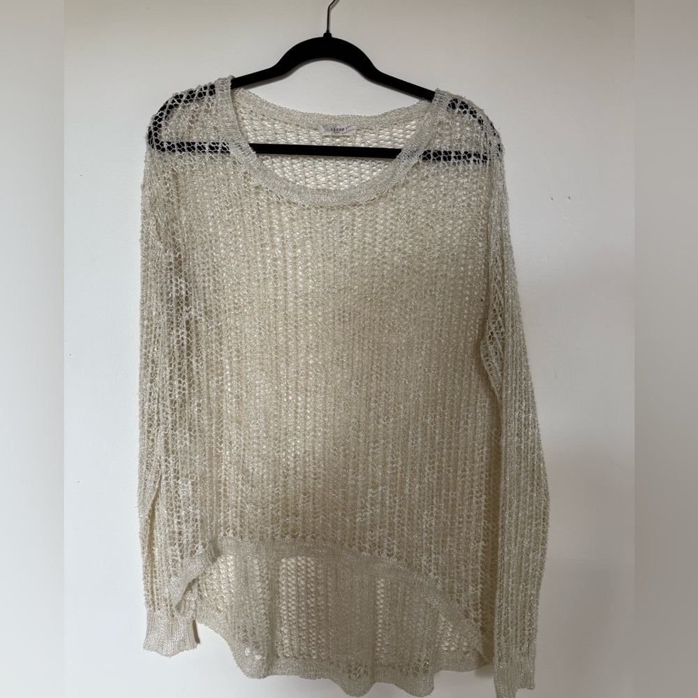 Cream Knit Women's Sweater